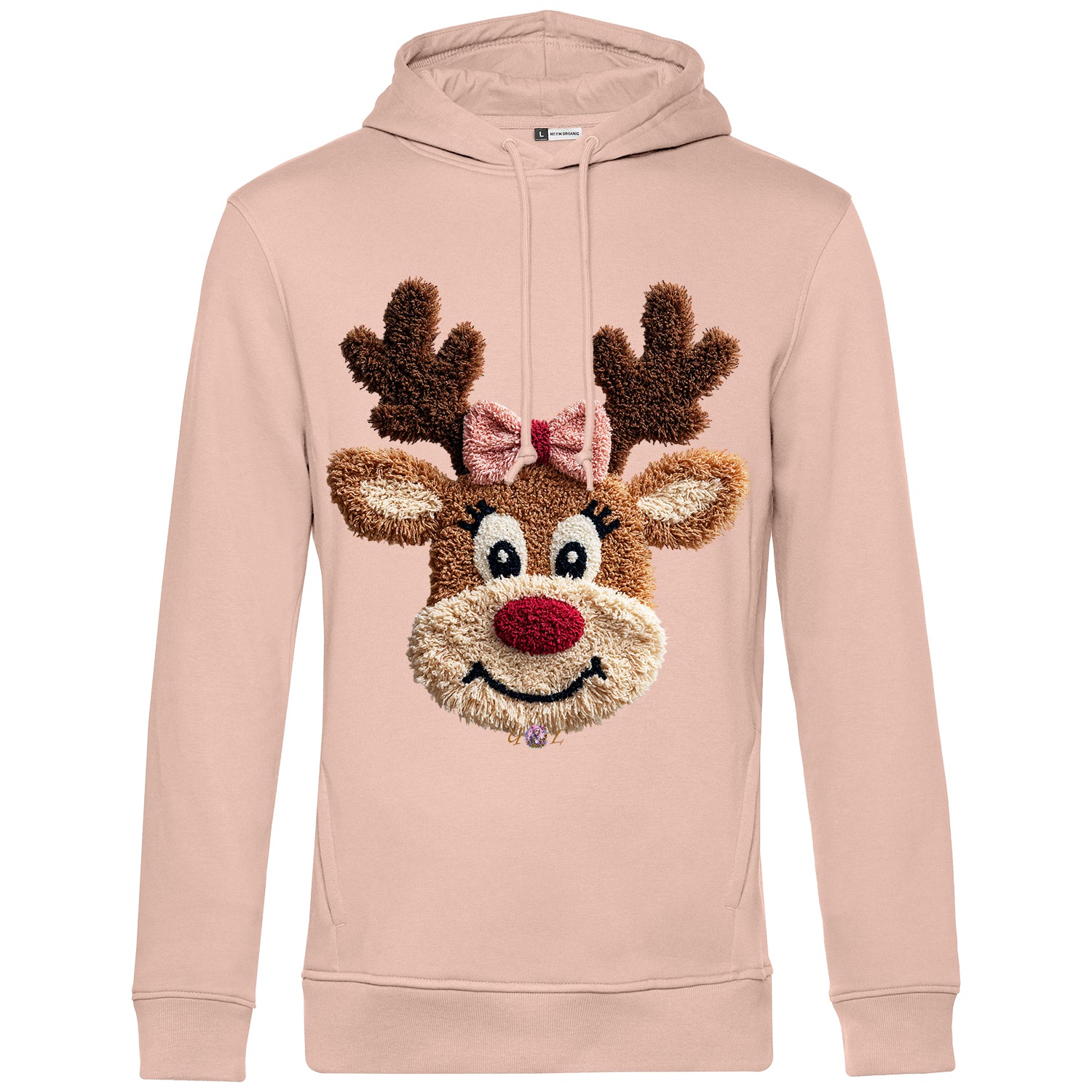 Rentier-Girl Hoodie  + Gratis Tasse