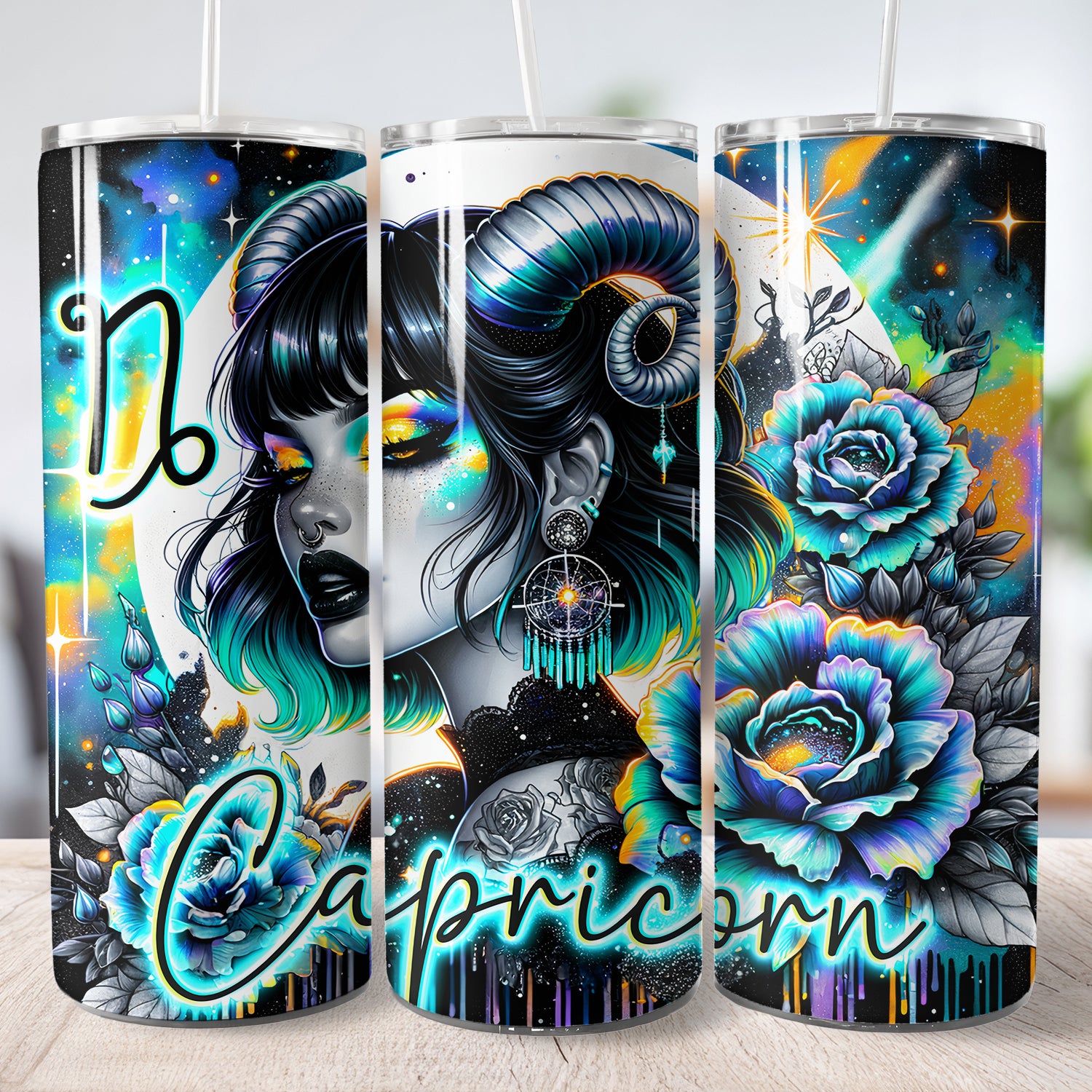 Thermo Cup Tumbler, Sublimation  Zodiac Sternzeichen